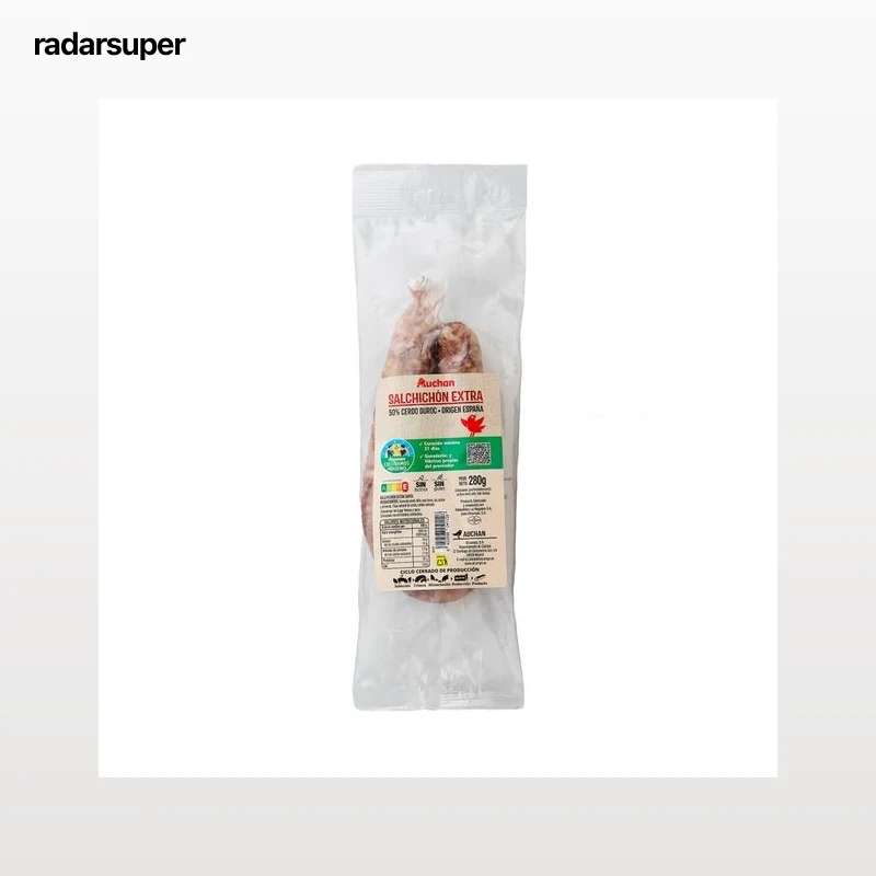ALCAMPO CULTIVAMOS LO BUENO  Salchichón sarta extra raza Duroc 50% 280 g.
