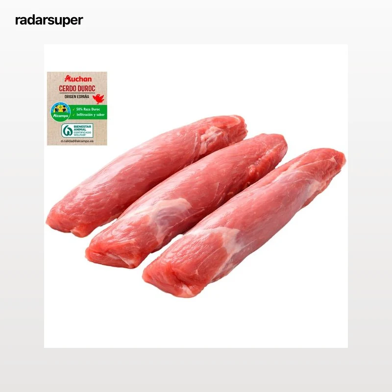 ALCAMPO CULTIVAMOS LO BUENO Solomillo de cerdo Duroc, envasado al vacío.