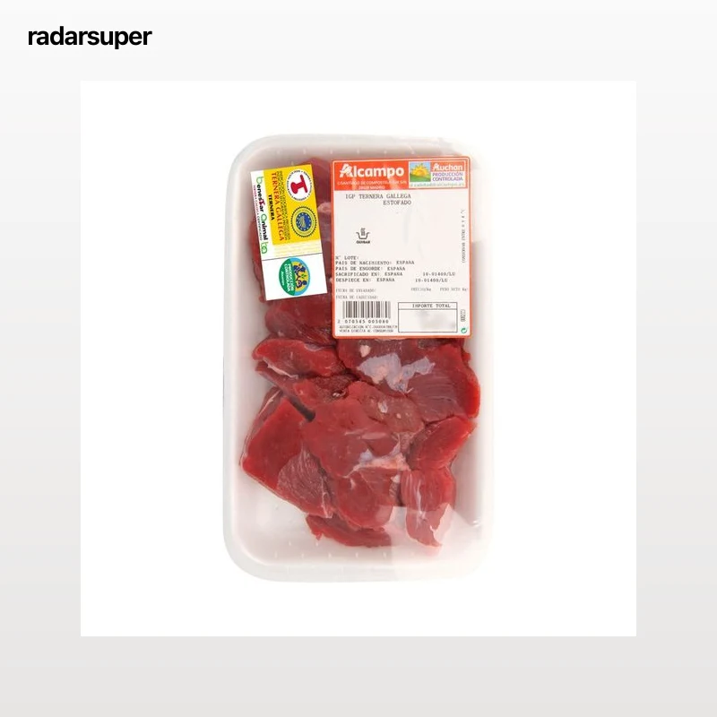 ALCAMPO CULTIVAMOS LO BUENO Tacos de carne 2ª A de ternera con IGP Ternera Gallega