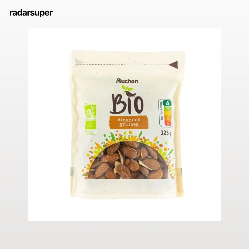 ALCAMPO ECOLÓGICO Almendra tostada sin sal bio 125 g