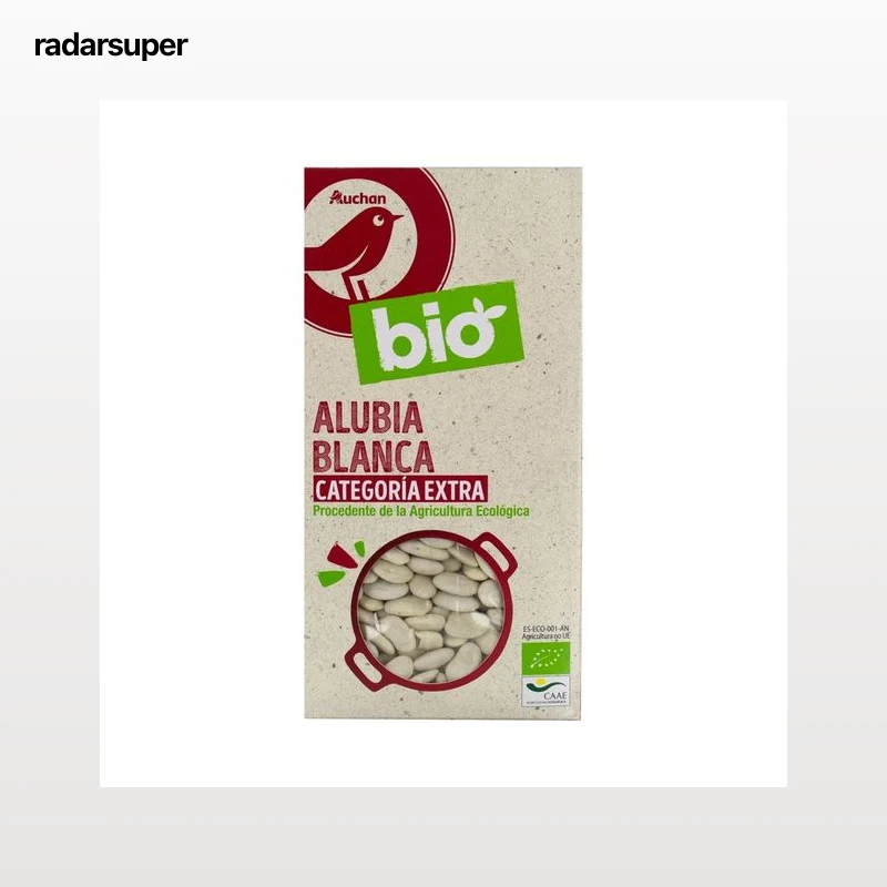 ALCAMPO ECOLÓGICO Alubias blancas ecológicas 500 g.