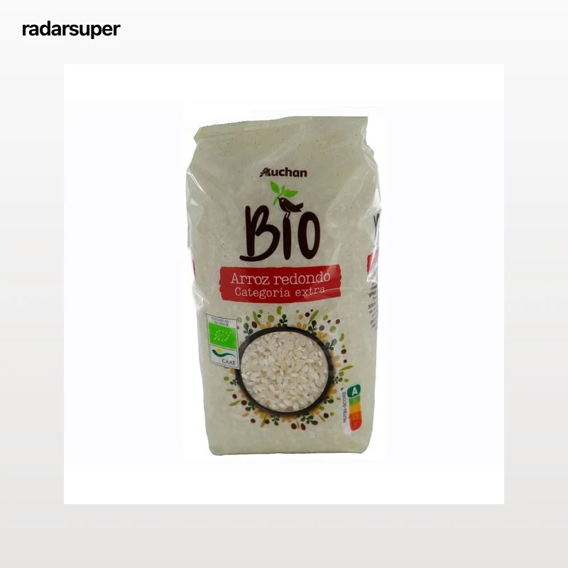 ALCAMPO ECOLÓGICO Arroz redondo categ. extra bio 1 kg.