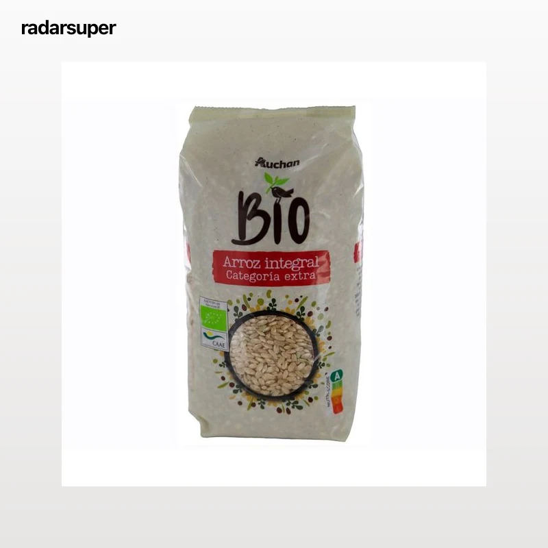 ALCAMPO ECOLÓGICO Arroz redondo integral bio 1 kg