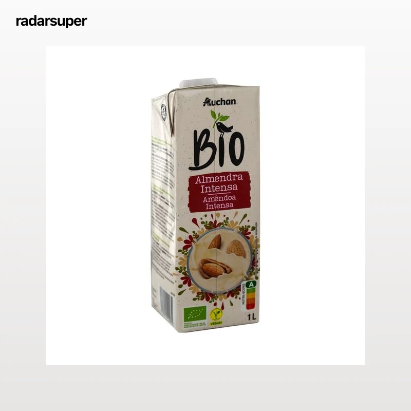 ALCAMPO ECOLÓGICO Bebida de almendras son sabor intenso 1 l.