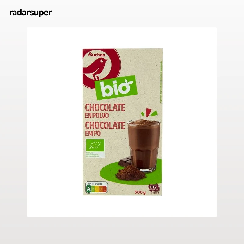 ALCAMPO ECOLÓGICO Cacao soluble instantáneo ecológico 500 g.