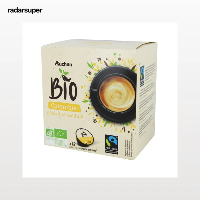 ALCAMPO ECOLÓGICO Café en cápsulas de Colombia I5, 12 uds.