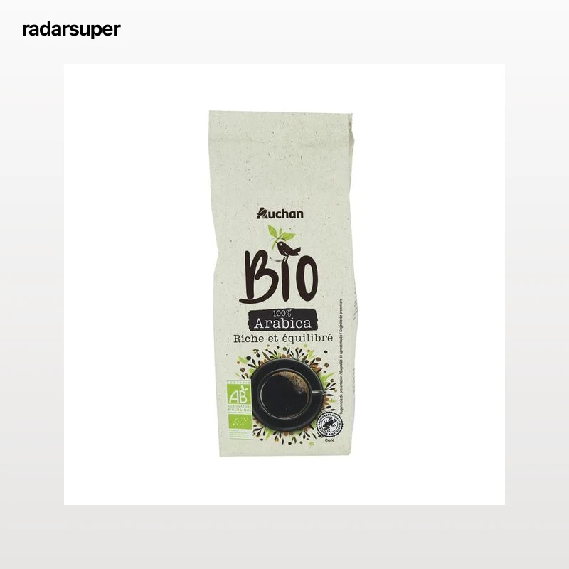 ALCAMPO ECOLÓGICO Café molido 100 % Arábica 250 g.