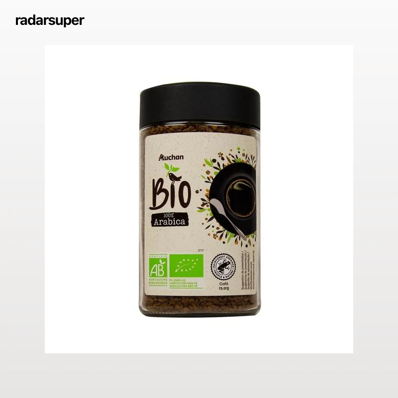 ALCAMPO ECOLÓGICO Café soluble ecológico 100 arábica 100 g.