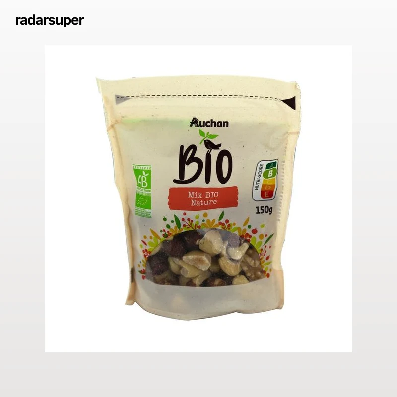 ALCAMPO ECOLÓGICO Cocktail de frutos secos naturales de procedencia ecológica 150 g