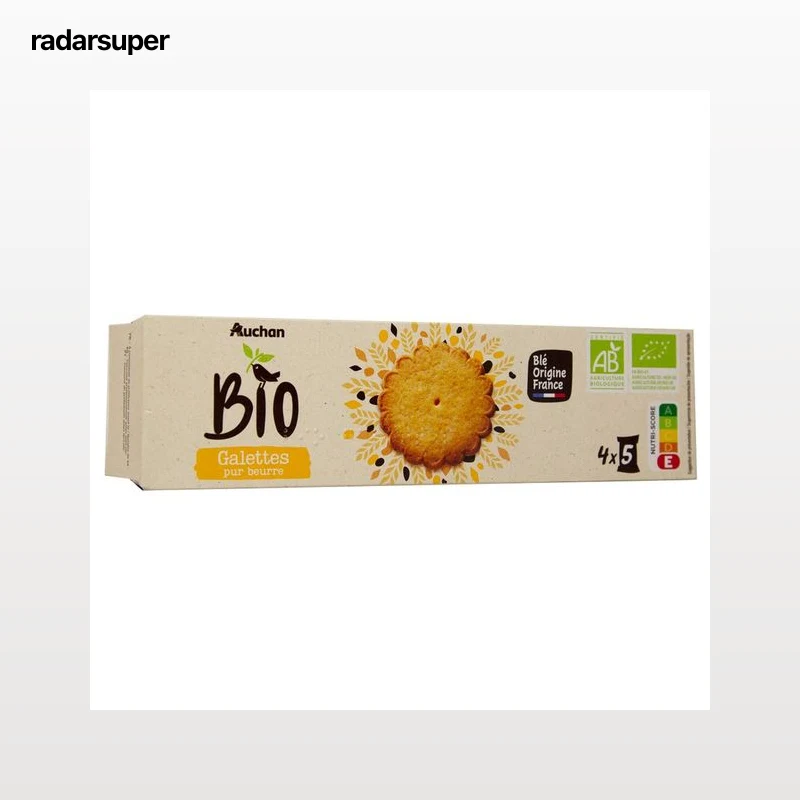 ALCAMPO ECOLÓGICO Galletas de mantequilla ecológicas 125 g.