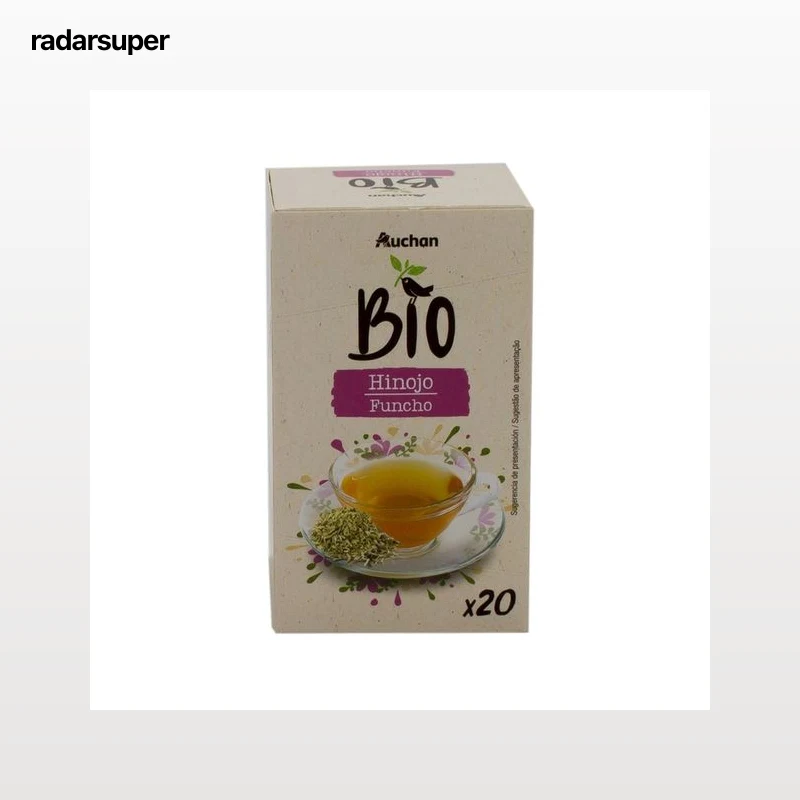 ALCAMPO ECOLÓGICO Infusión hinojo Bio 20 uds. 28 g