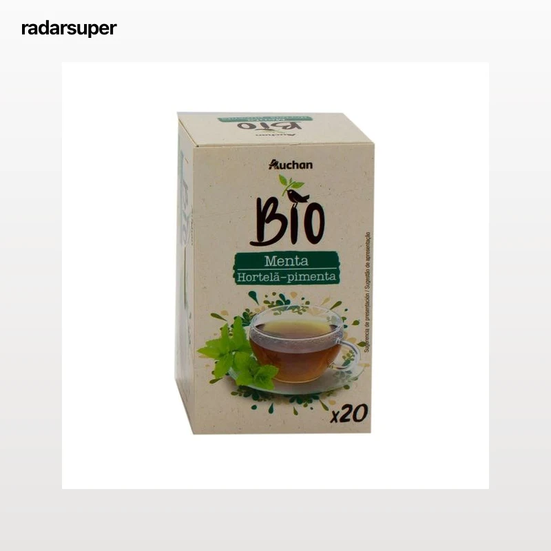 ALCAMPO ECOLÓGICO Infusión menta Bio 20 uds. 28 g.