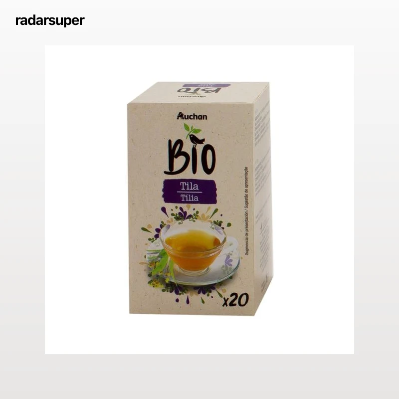 ALCAMPO ECOLÓGICO Infusión tila Bio 20 uds. 28 g.