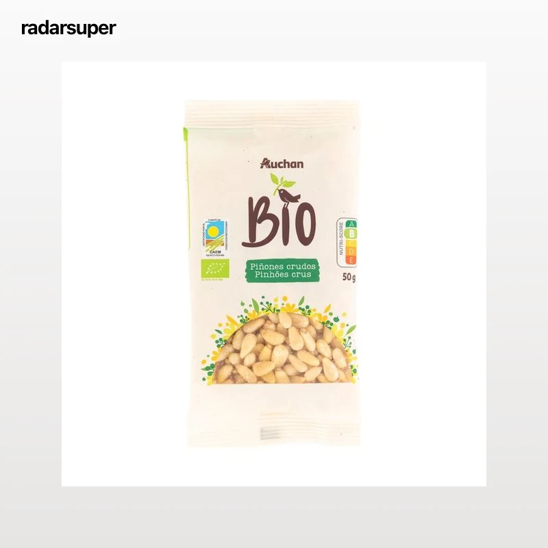 ALCAMPO ECOLÓGICO Piñones ecológicos 50 g.