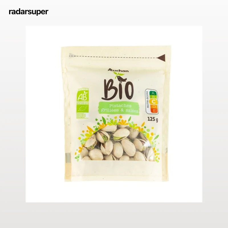 ALCAMPO ECOLÓGICO Pistachos tostados y salados 125 g