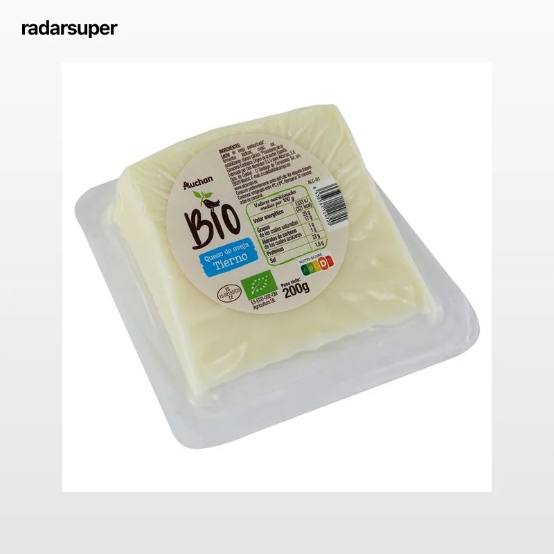ALCAMPO ECOLÓGICO Queso de oveja tierno ecológico 200 g.