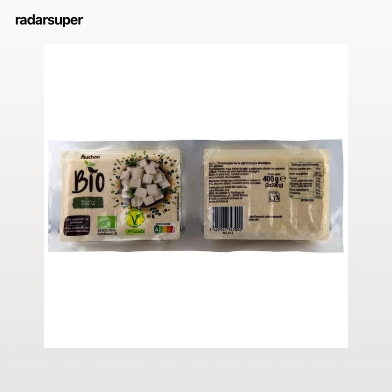 ALCAMPO ECOLÓGICO Tofu procedente de agricultura biológica 2 x 200 g.