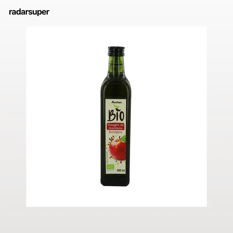 ALCAMPO ECOLÓGICO Vinagre de manzana ecológico 500 ml.