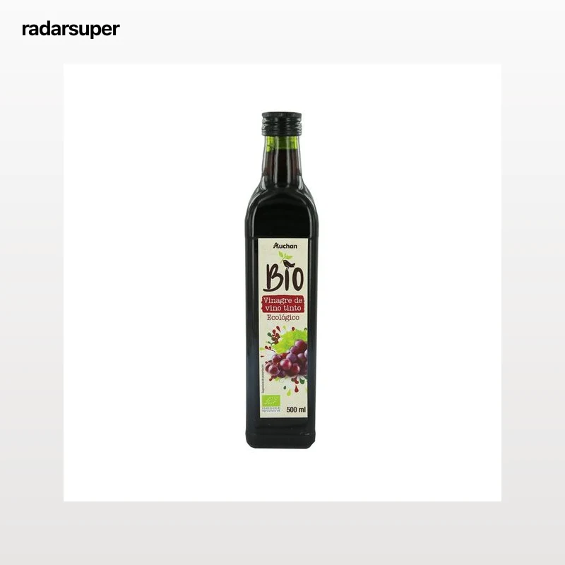 ALCAMPO ECOLÓGICO Vinagre de vino tinto ecológico 500 ml.