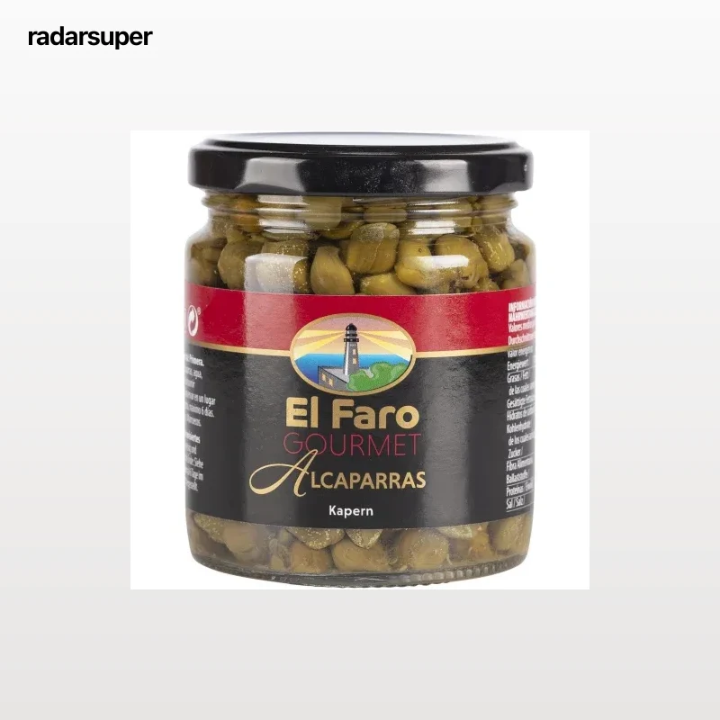 Alcaparras en vinagre El Faro 170 g.