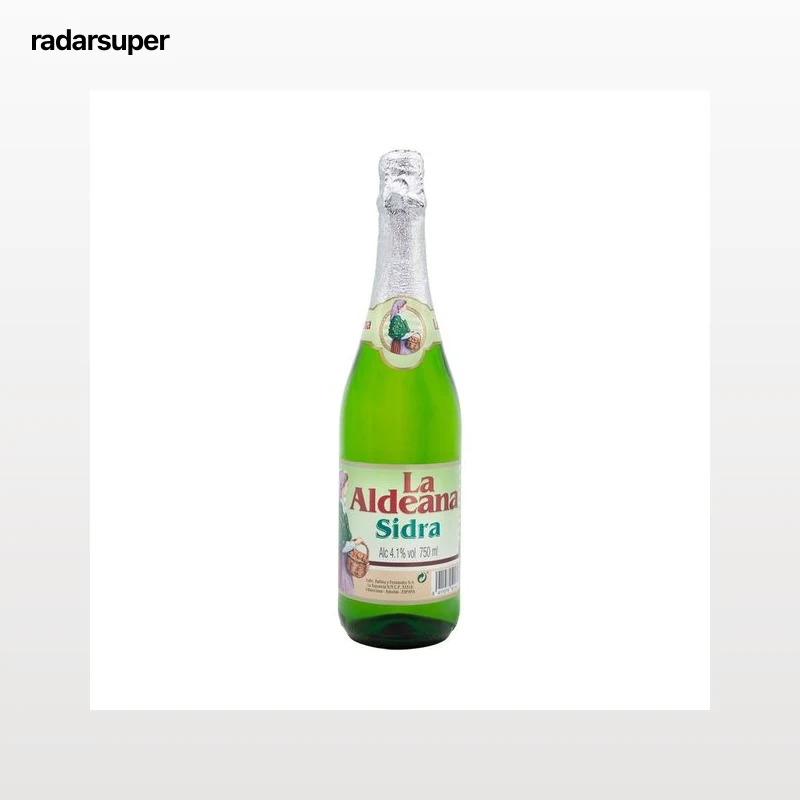 LA ALDEANA Sidra espumosa botella 75 cl.