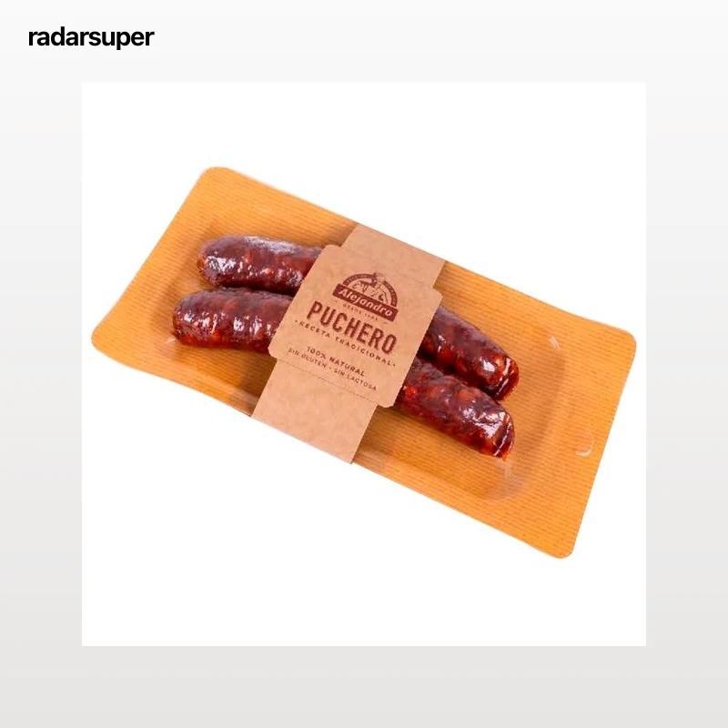 ALEJANDRO Chorizo para puchero, elaborado de forma tradicional con ingredientes 100% naturales 2 uds.