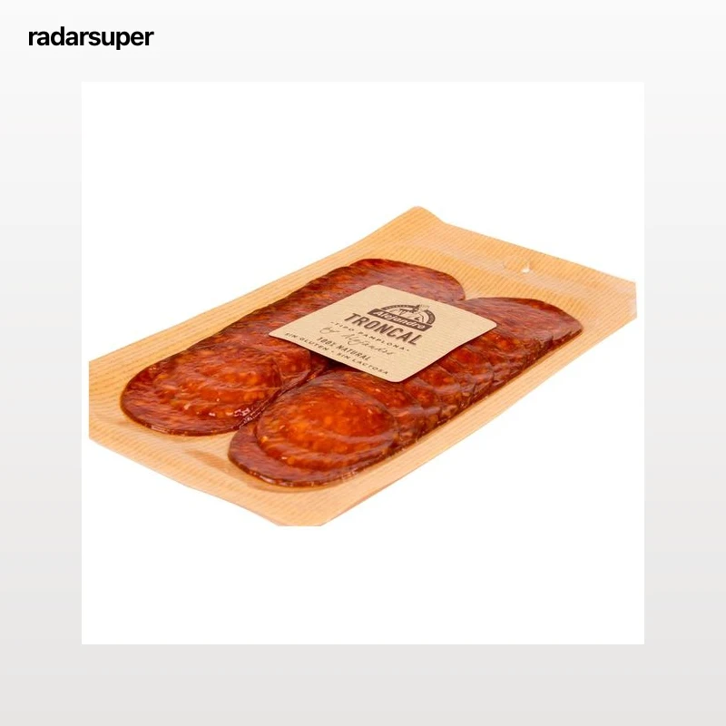 ALEJANDRO Chorizo troncal (tipo Pamplona) elaborado con ingredientes 100% naturales, cortado en lonchas ALEJANDRO 100 g.