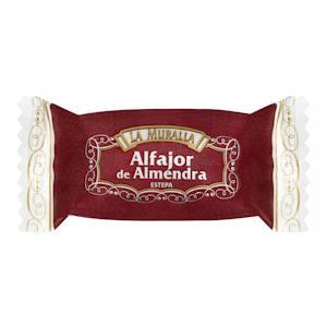 Alfajor de almendra La Muralla