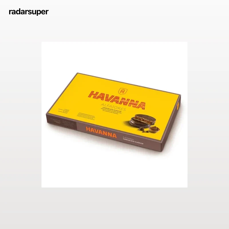Alfajores de Chocolate Havanna 306 g.