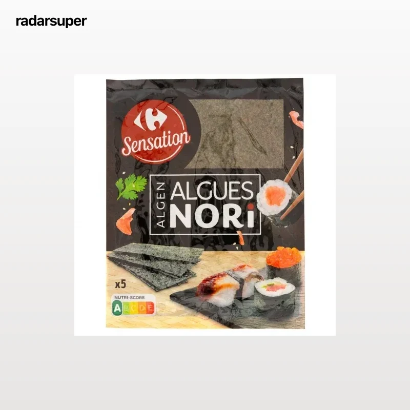 Algas Nori Sensation Carrefour 14 g.