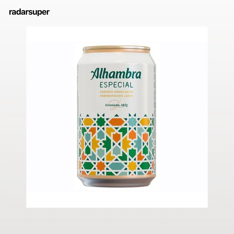 ALHAMBRA ESPECIAL Cerveza lata 33cl.