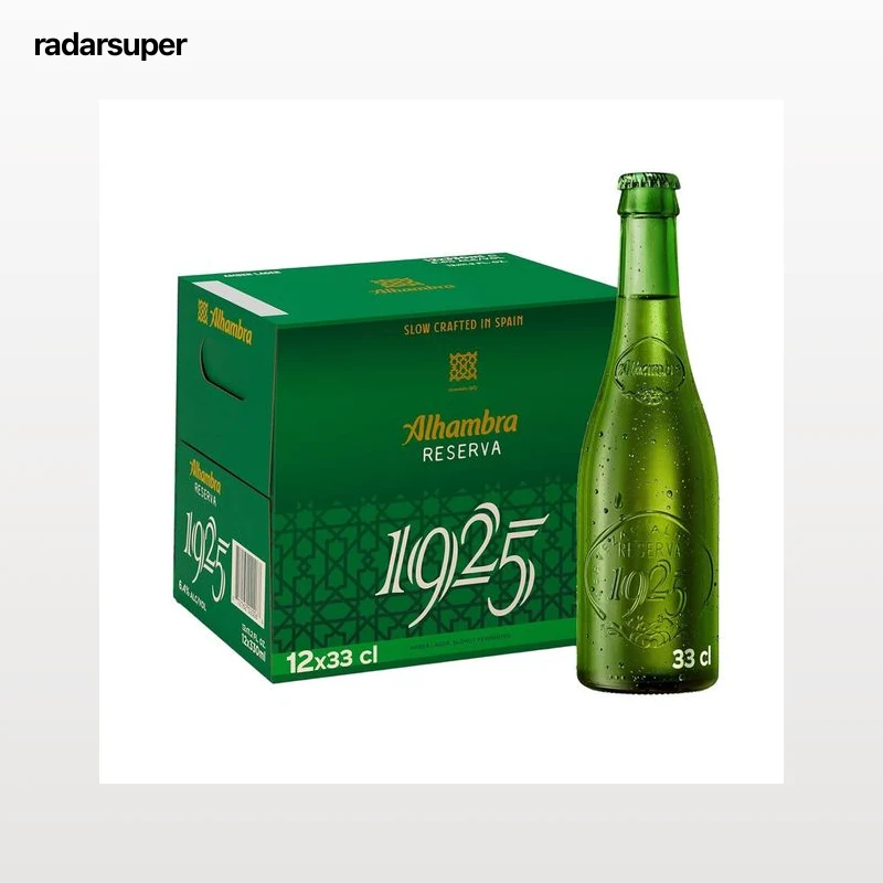 ALHAMBRA RESERVA 1925 Cerveza botella 12 uds. x 33 cl.