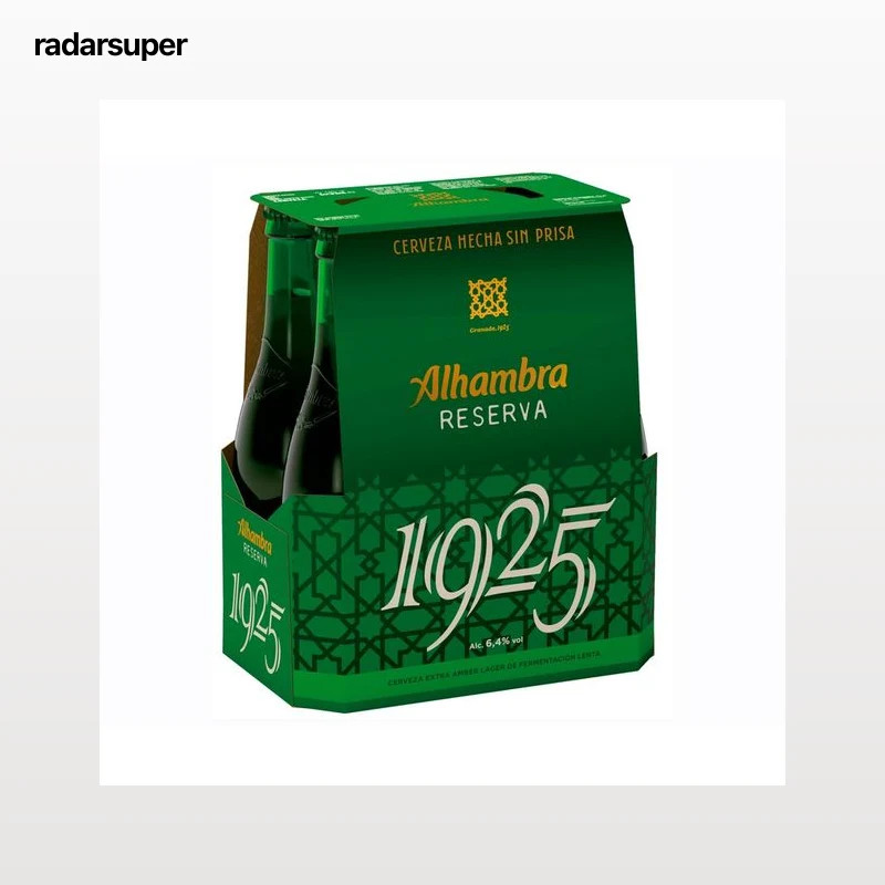 ALHAMBRA RESERVA 1925 Cervezas pack 6 uds. x 33 cl.