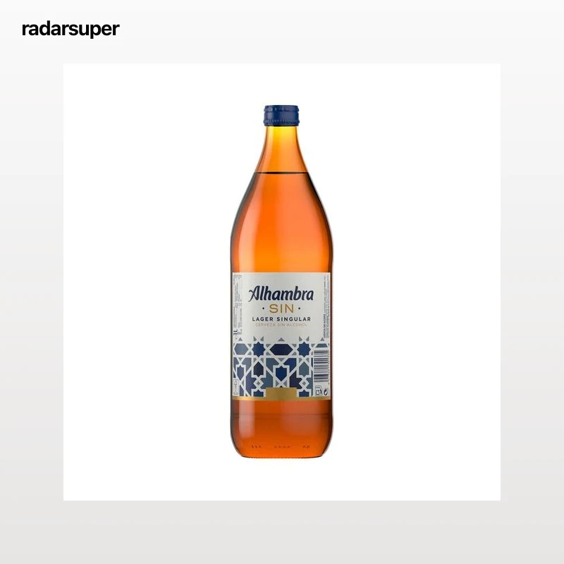 ALHAMBRA SIN LAGER SINGULAR Cerveza sin alcohol 1 l.
