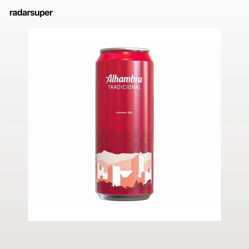 ALHAMBRA Tradicional Cerveza en lata  50 cl.