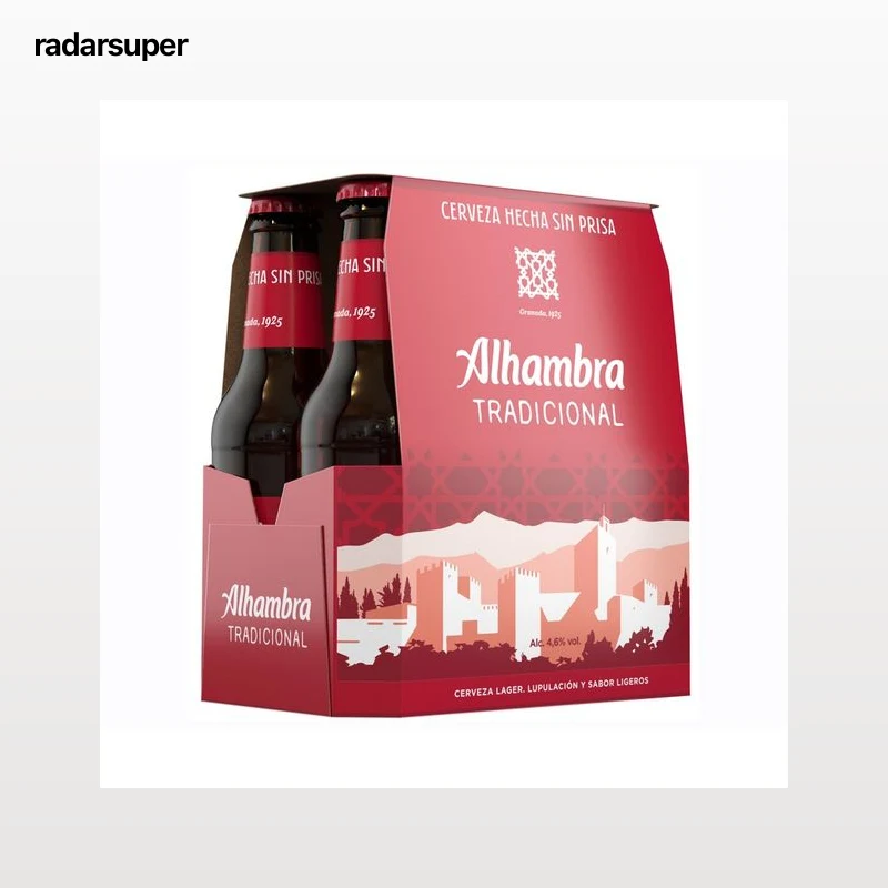 ALHAMBRA Tradicional Cervezas pack 6 uds. x 25 CL.