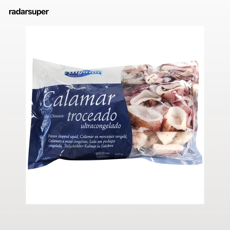 ALIGATOR Calamar troceado y ultracongelado ALIGATOR 450 g (P.N).
