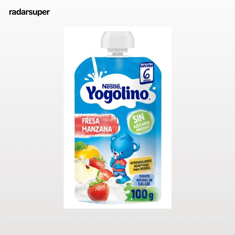 Alimentación infantil Yogolino Nestle 100g fresa-manzana
