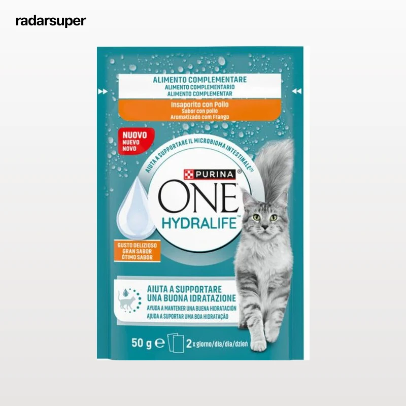 Alimento complementario para gato hydralife con pollo Purina One 50g