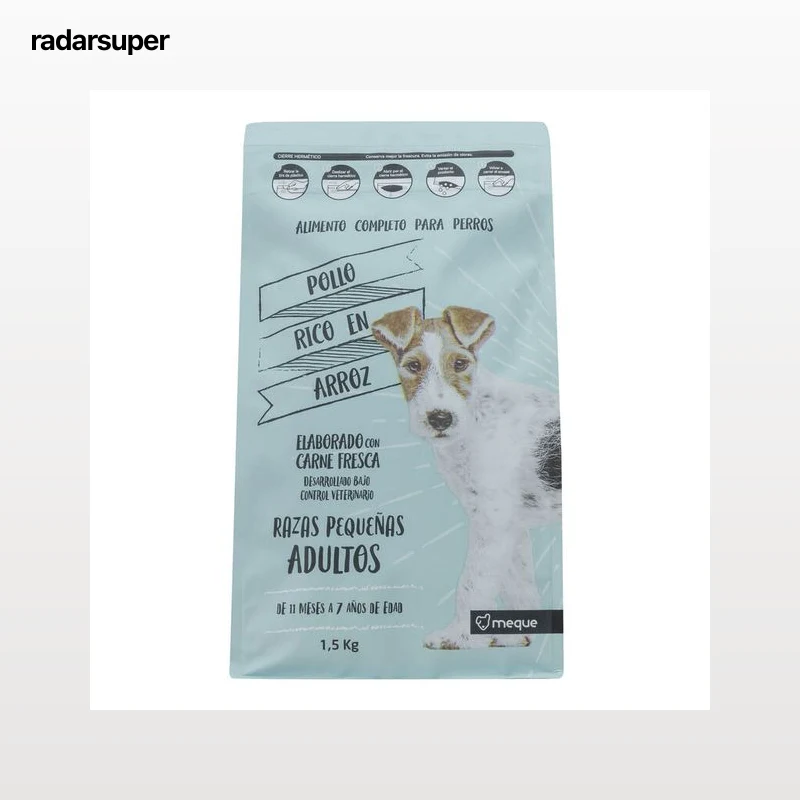 Alimento completo para perro adulto Meque pollo y arroz 1,5kg