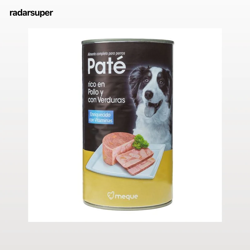Alimento completo para perros con pollo y verduras Meque 1,2kg