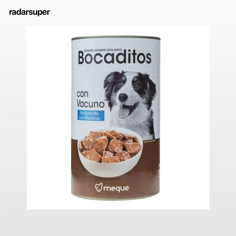 Alimento completo para perros con vacuno Meque 1,2kg