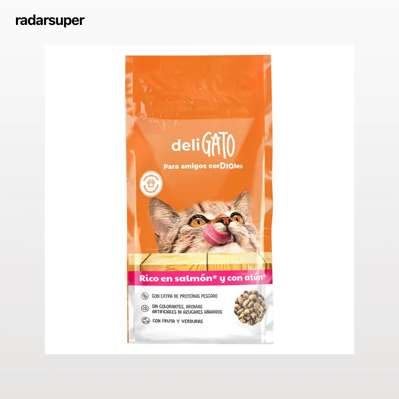 Alimento para gatos adultos con salmón y atún Dia Deligato 1.5 Kg