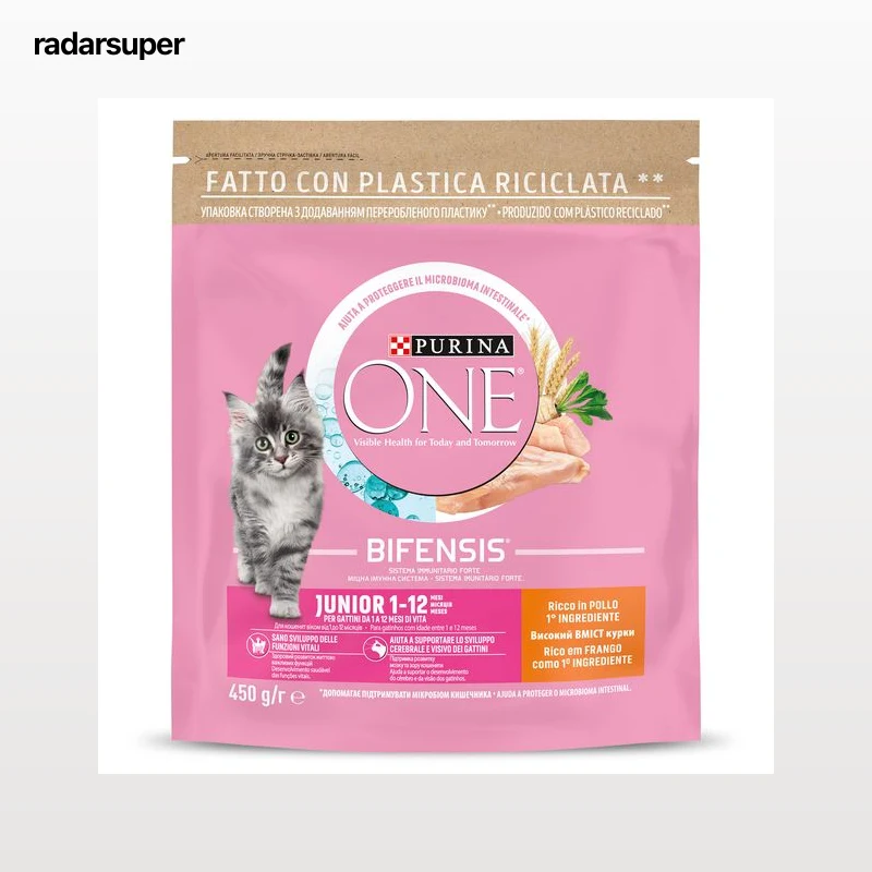 Alimento para gatos junior Purina one 450 g