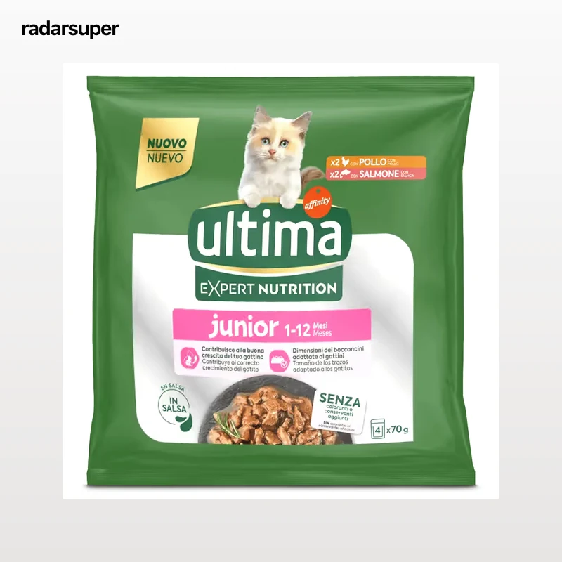 Alimento para gatos junior expert nutrition Ultima 280 g