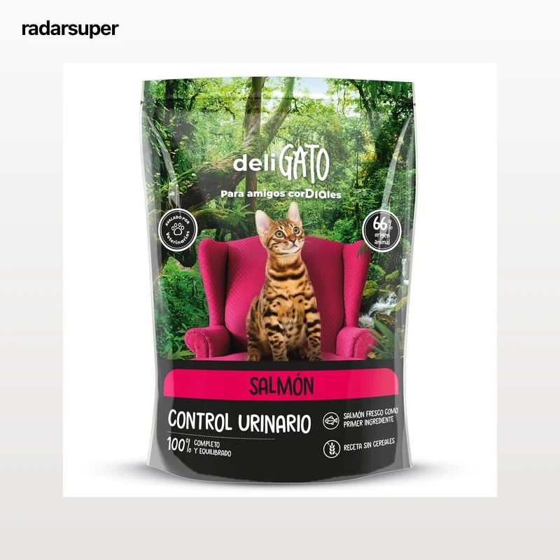 Alimento para gatos de salmón control urinario Dia Deligato 800 g