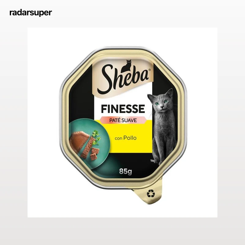 Alimento para gatos Sheba Finesse 85g Pollo