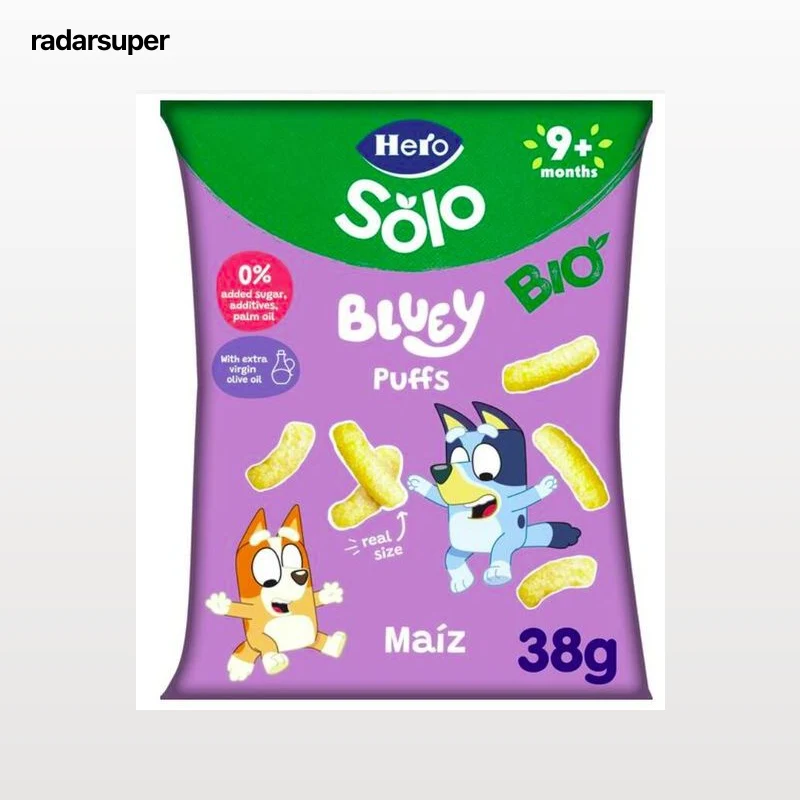 Alimento infantil Hero solo puffs maíz 38g