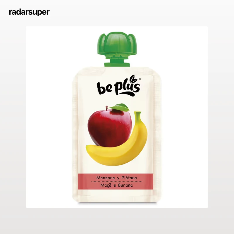Alimento infantil de manzana y plátano Be plus 120 g
