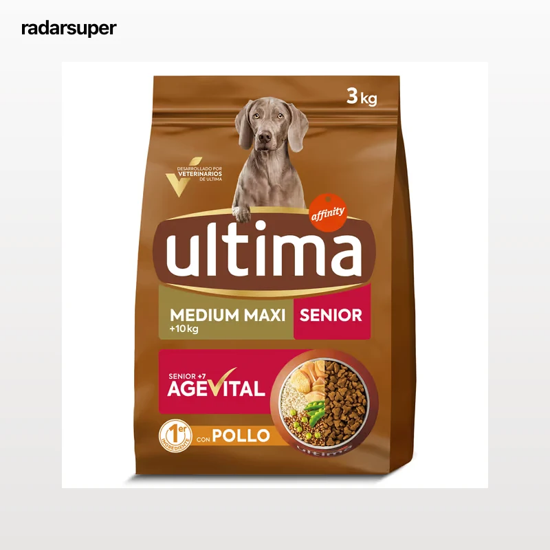 Alimento para perros senior Ultima 3 Kg